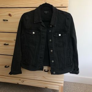 J. Crew Mercantile Black Jean Jacket